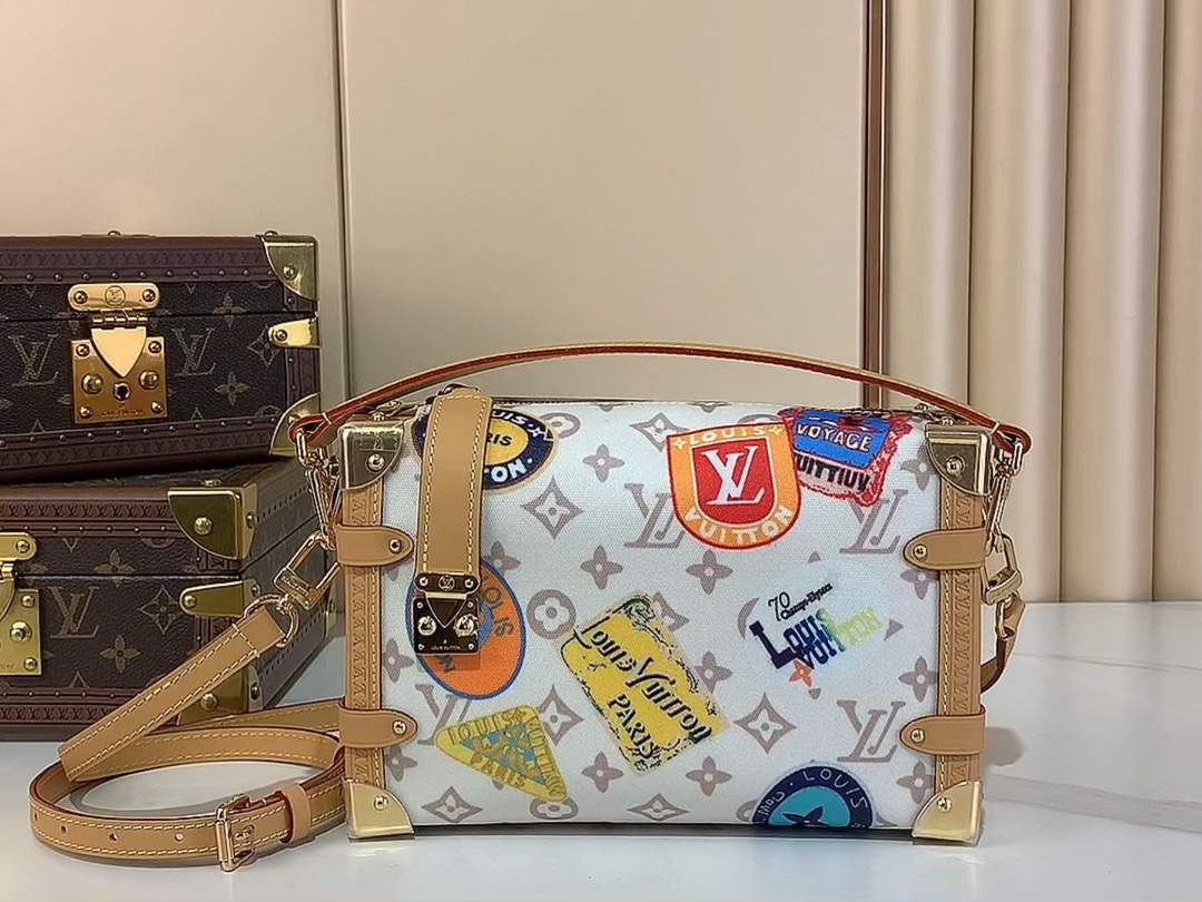 【SIDE TRUNK 中号手袋】 m14606 徽章
视频参考