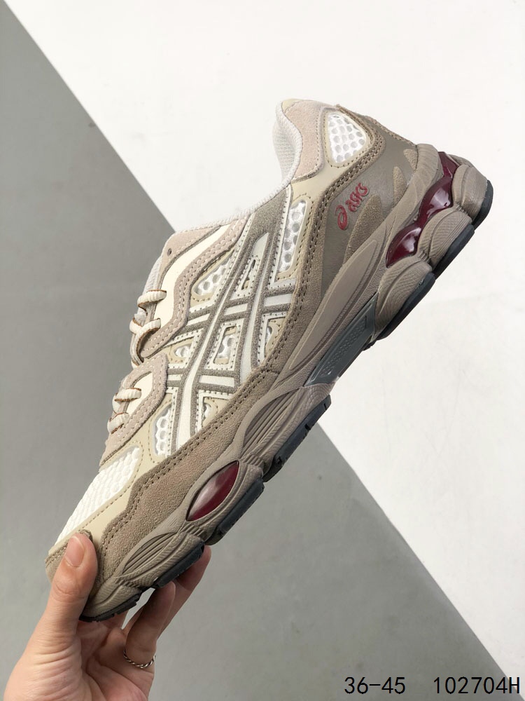ASICS Tiger GEL-NYC Outdoor Trail Running Shoes - Breathable Mesh Upper 7 i1746300333 3086 5