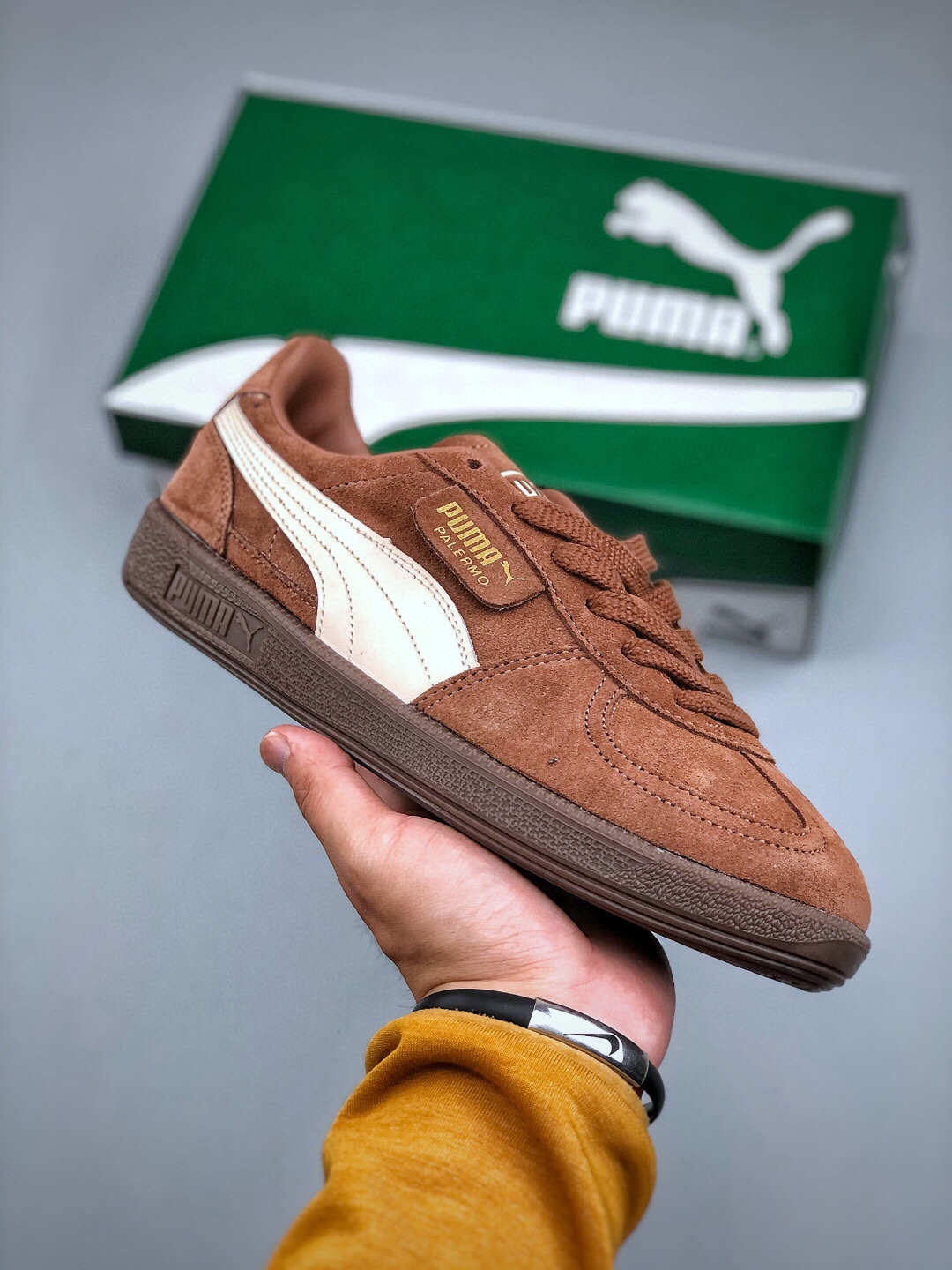 Puma Palermo OG: Retro Low-Top Sneakers - Blue/White, Sizes 36-45 5 i1746309419 2529 3