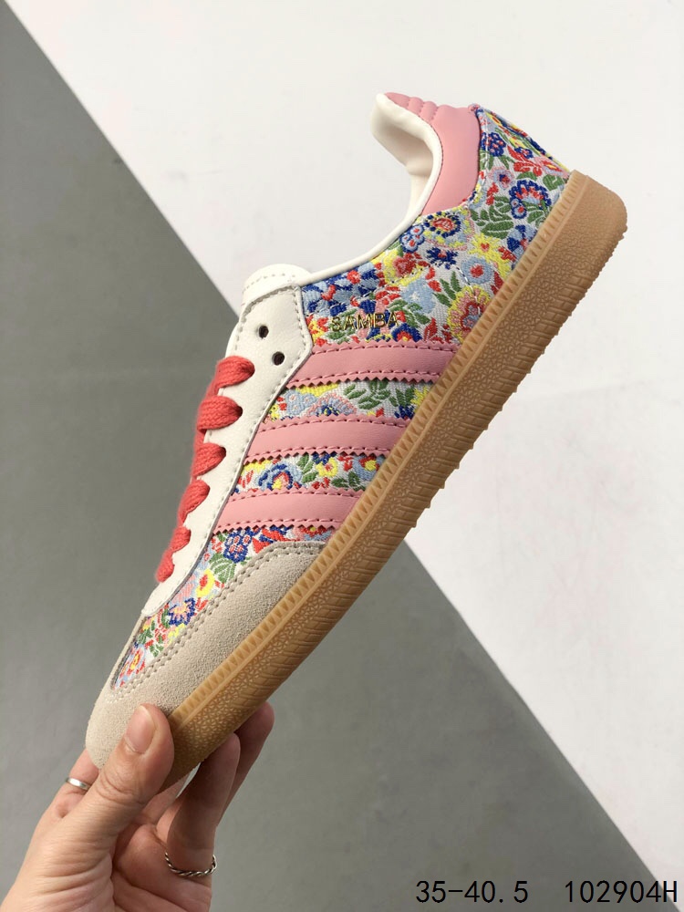 Adidas Samba Vegan OG Floral Sneakers Classic Low-Top Casual Shoes 7 i1746368331 4047 5