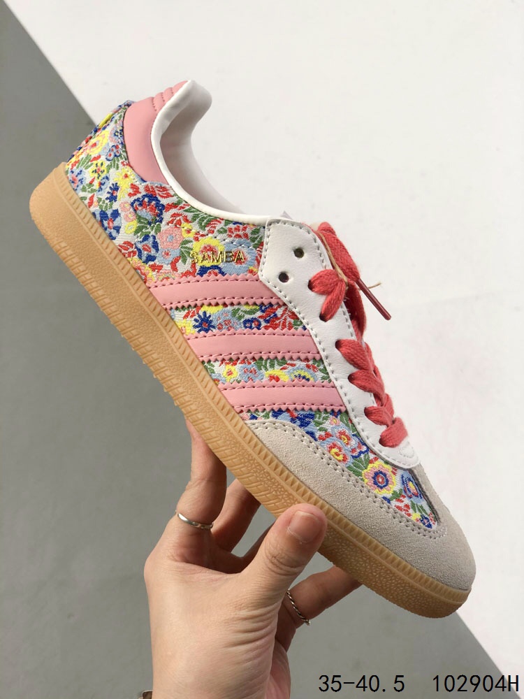 Adidas Samba Vegan OG Floral Sneakers Classic Low-Top Casual Shoes 5 i1746368331 6726 3