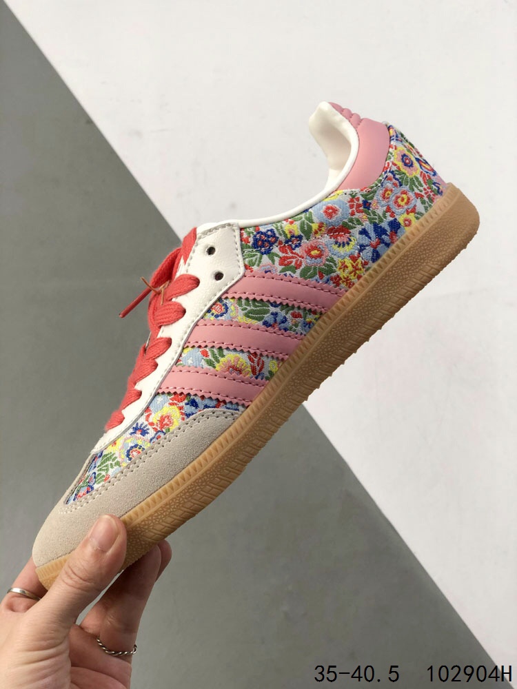 Adidas Samba Vegan OG Floral Sneakers Classic Low-Top Casual Shoes 4 i1746368331 9906 2