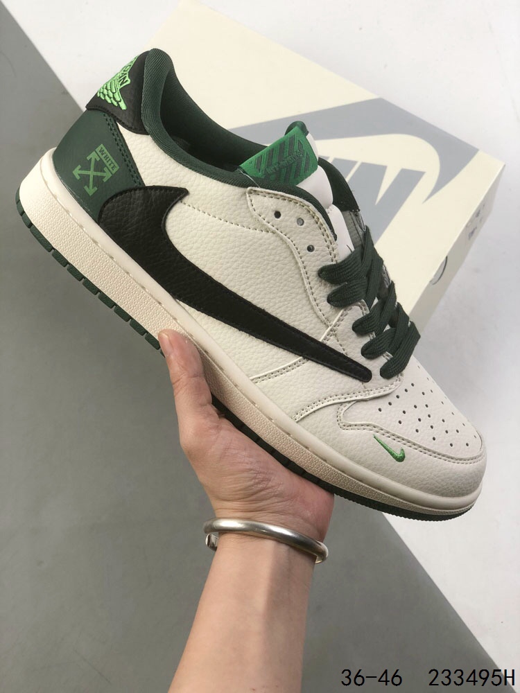 Air Jordan 1 Low Off-White Collab Retro Sneakers - Stylish and Comfortable 2 i1746373895 467 0