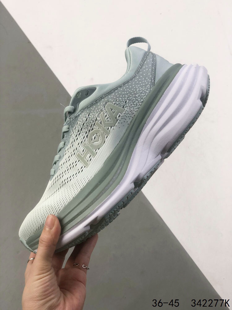 Hoka One One Bondi 8 Men's Low-Top Running Shoes - Breathable Comfort 7 i1746374084 1877 5
