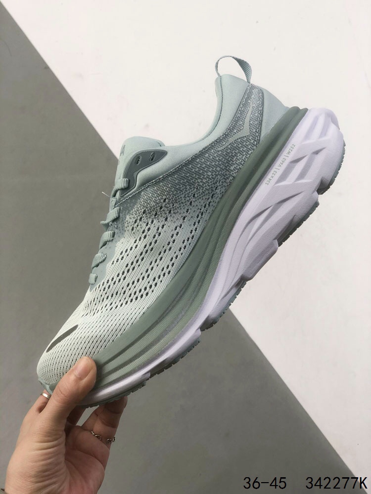 Hoka One One Bondi 8 Men's Low-Top Running Shoes - Breathable Comfort 4 i1746374084 225 2