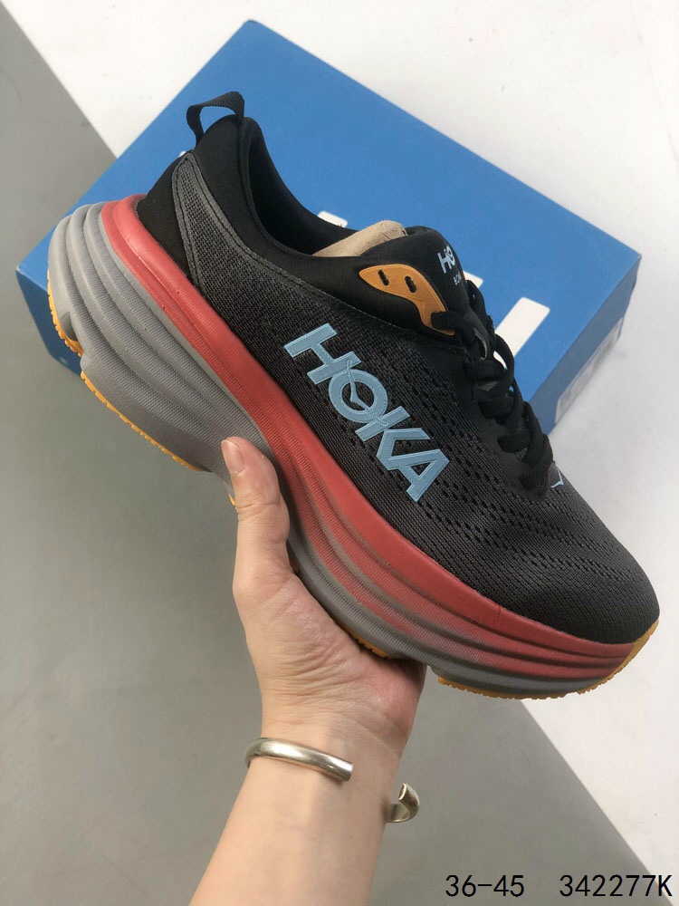 Hoka One One Bondi 8 Running Shoes - Low Top, Lightweight & Comfortable 4 i1746374120 3738 2