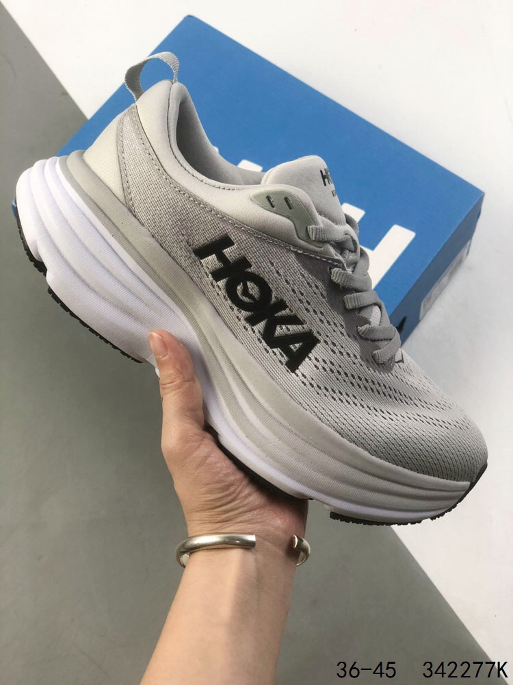 Hoka One One Bondi 8 Running Shoes - Low Top, Lightweight & Comfortable 3 i1746374120 3927 1