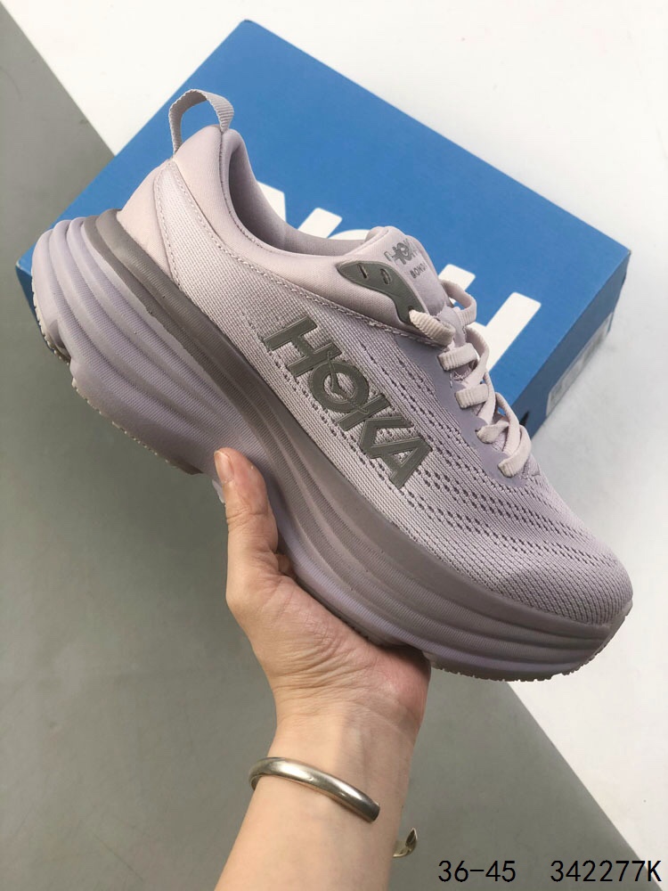 Hoka One One Bondi 8 Running Shoes - Low Top, Lightweight & Comfortable 5 i1746374120 4248 3