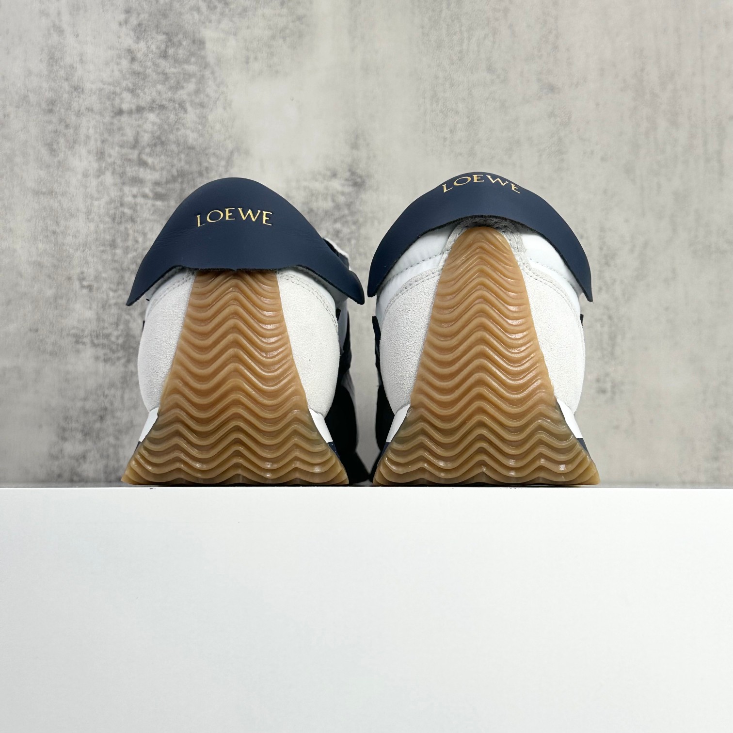 Loewe FIOW 1.0 White Leather & Nylon Lace-Up Sneakers - Casual Style 7 a1746460383007 5764