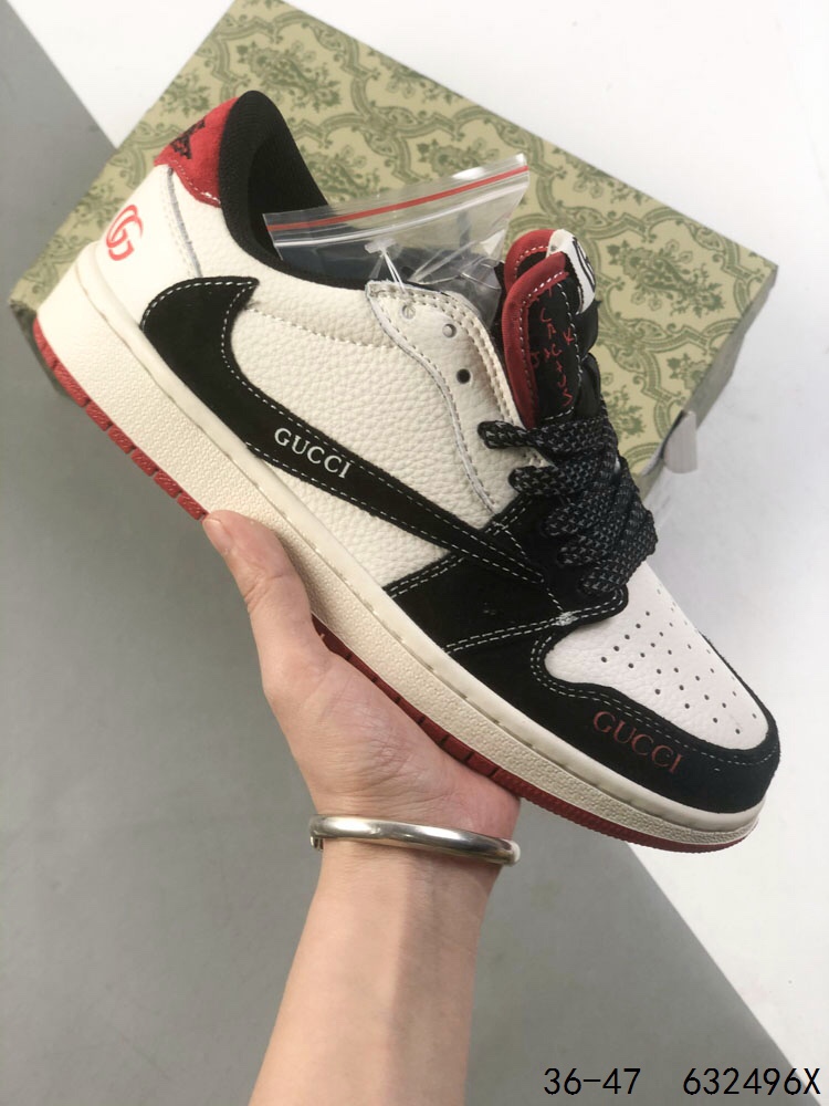 Air Jordan 1 Low Gucci Collab: Retro Style, Modern Comfort Sneakers 2 i1746375907 1201 0