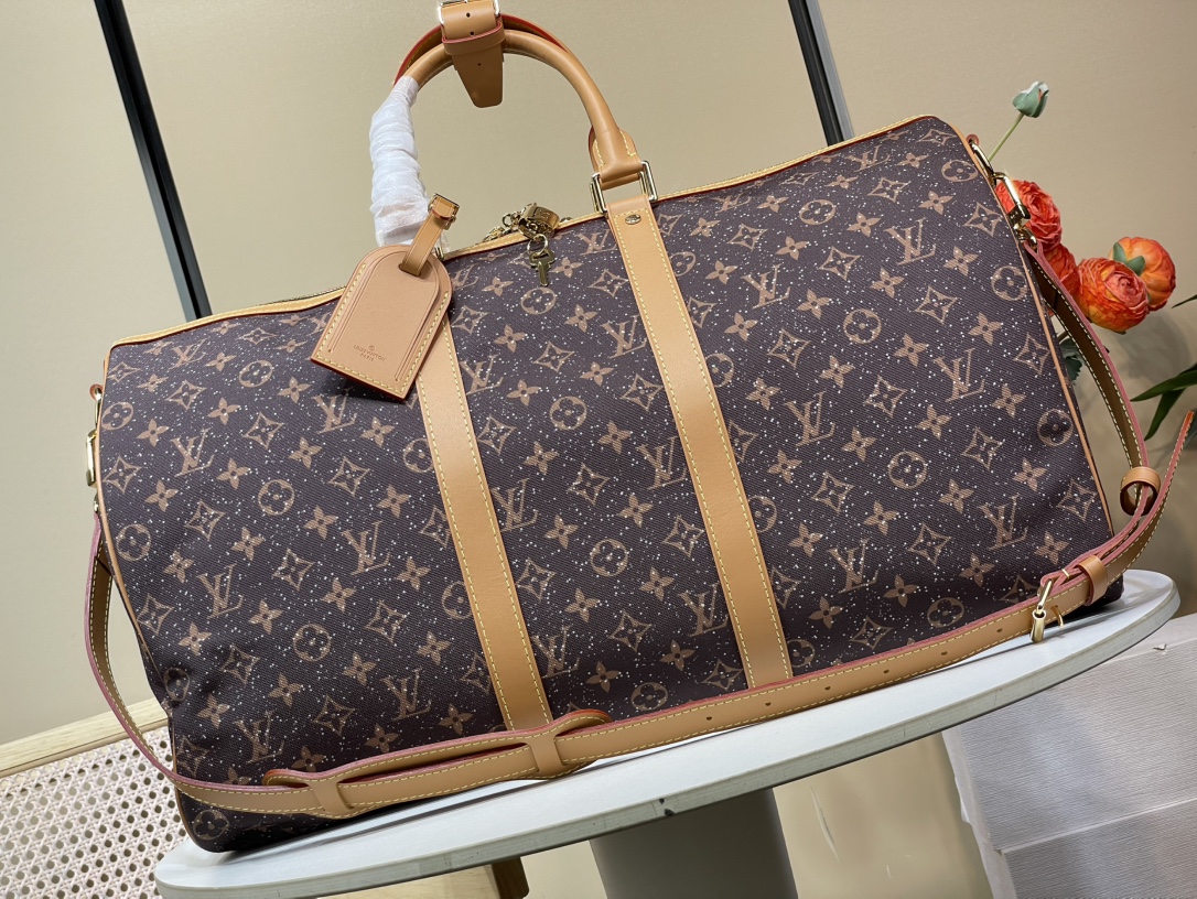 批 顶级原单复刻独家实拍📷【KEEPALL BANDOULIÈRE 50 旅行袋】...