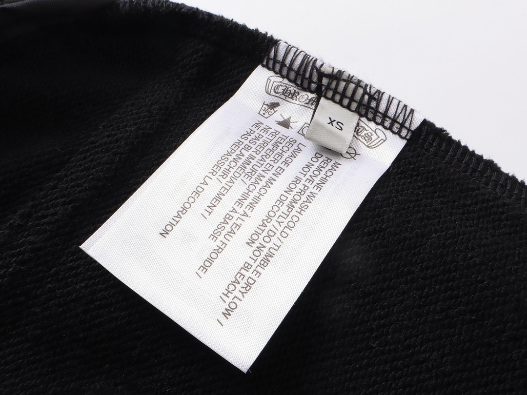 克罗心/Chrome Hearts 夏季新款 皮标刺绣休闲短裤