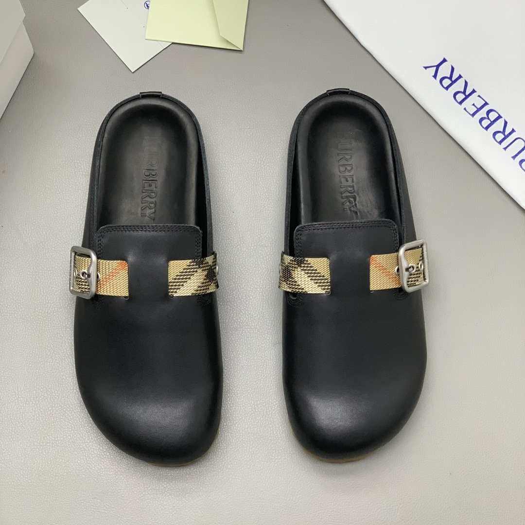 Zapatillas casual medias para hombre - Parte superior de piel de vacuno suave con estampado de cuadr