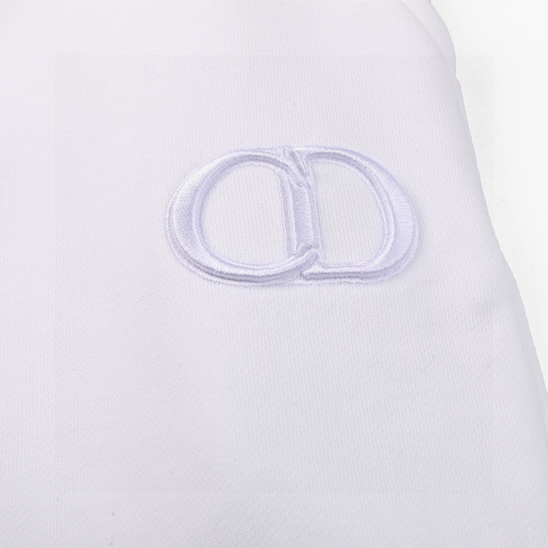 迪奥/Dior 夏季新款 经典CD刺绣休闲短裤 五分裤