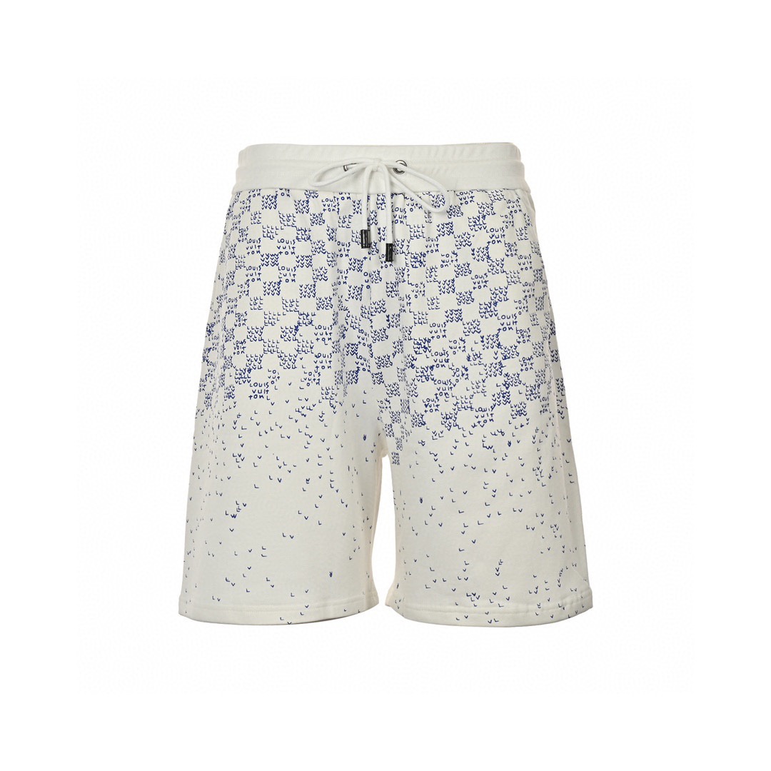 路易威登/Louis Vuitton 夏季新款渐变小字母印花休闲短裤