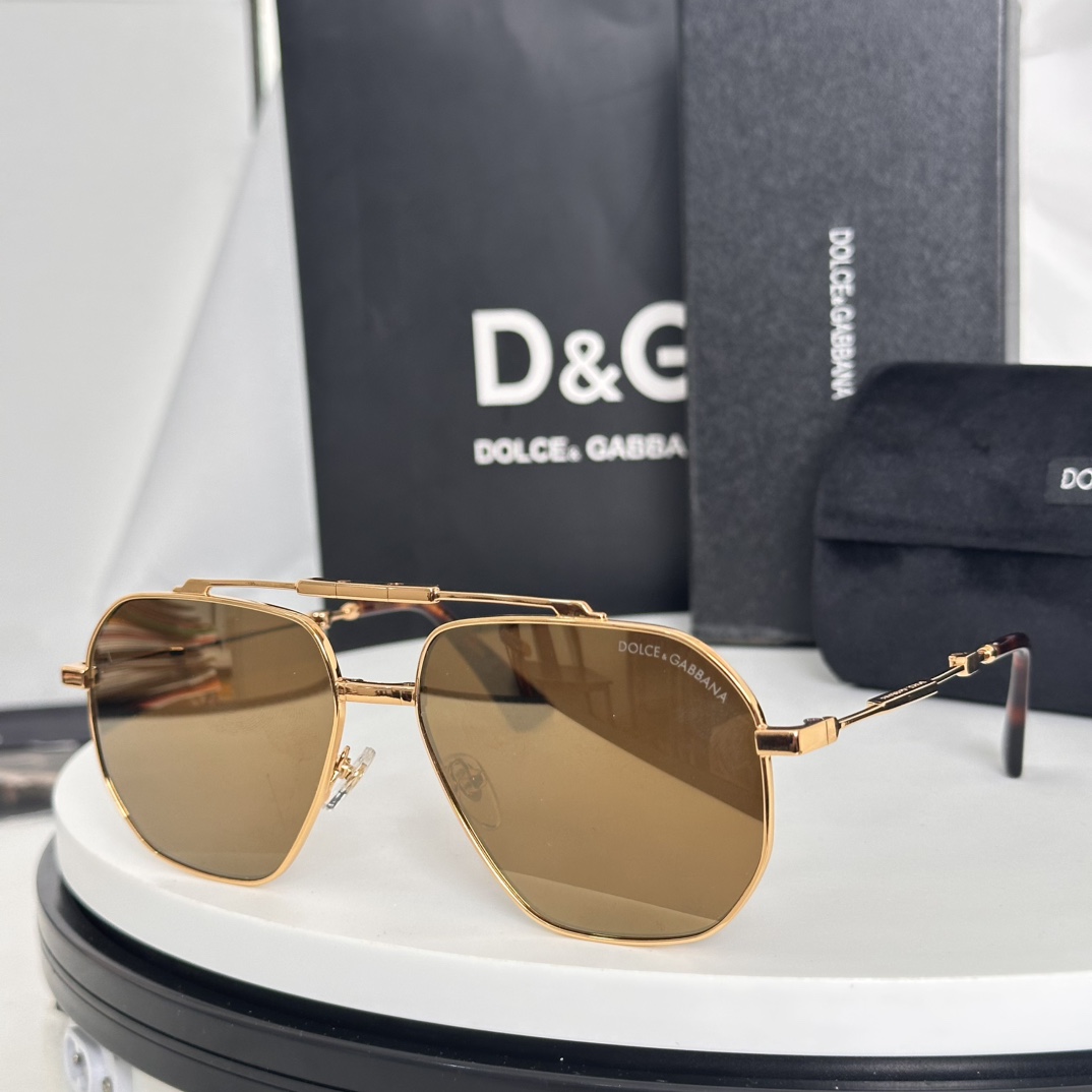  ‼️DOLCE & GABBANA，MODEL DG6664，SIZE：61口16-143，折叠～