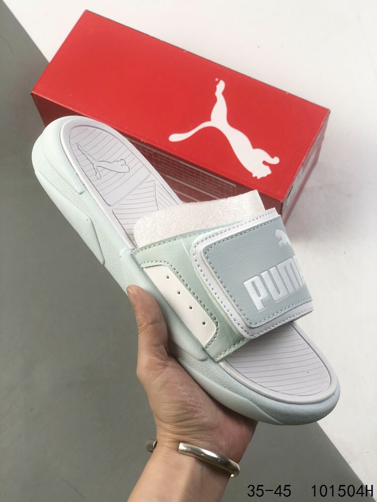 PUMA Basket Platform Adjustable Strap Sandals - Comfortable Slides for Women/Men 4 i1746453052 2517 2