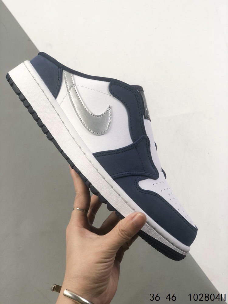 Nike Air Jordan 1 Mule Golf Shoes - Black/Blue, Comfortable Slip-On Design 8 i1746453151 4882 6