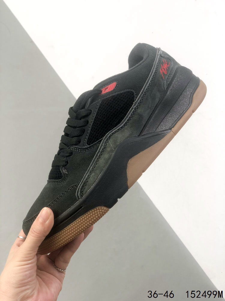 Jordan Flight Court SP "Tela" Black/Red Low-Top Skateboarding Shoes 7 i1746453501 2171 5