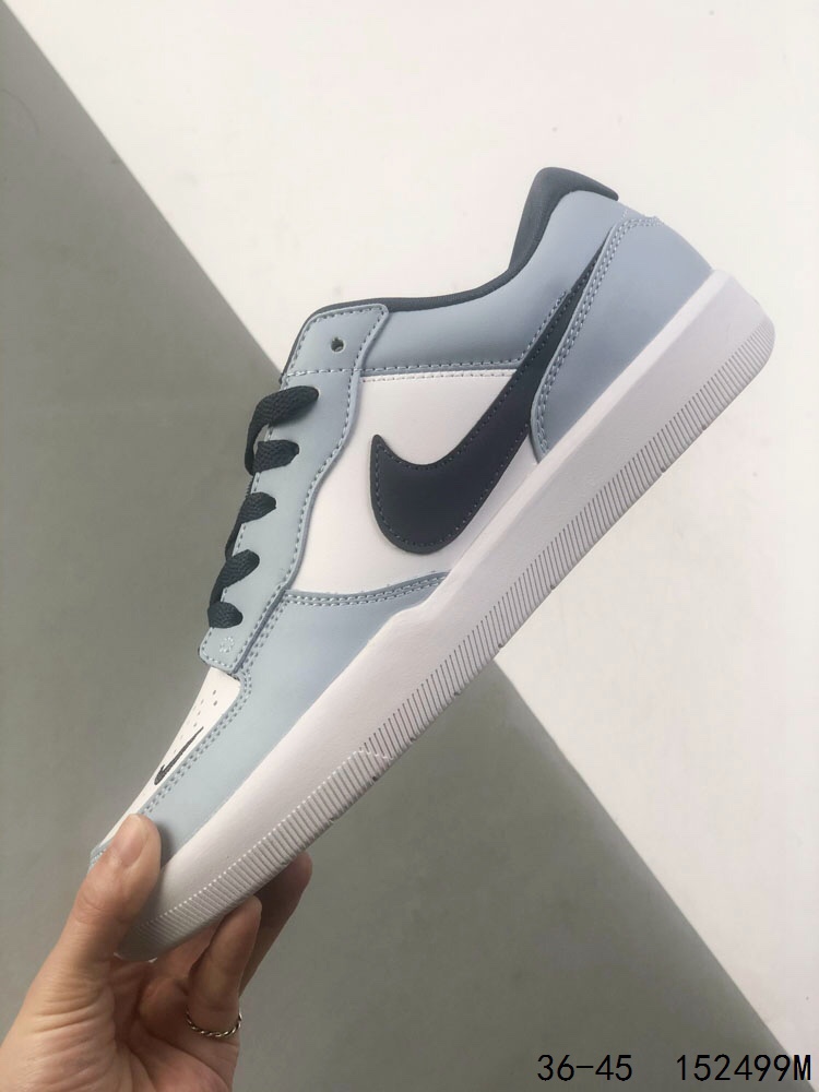 Nike SB Force 58 Skateboarding Shoes - Light Blue/White - Men's 7 i1746453550 8693 5