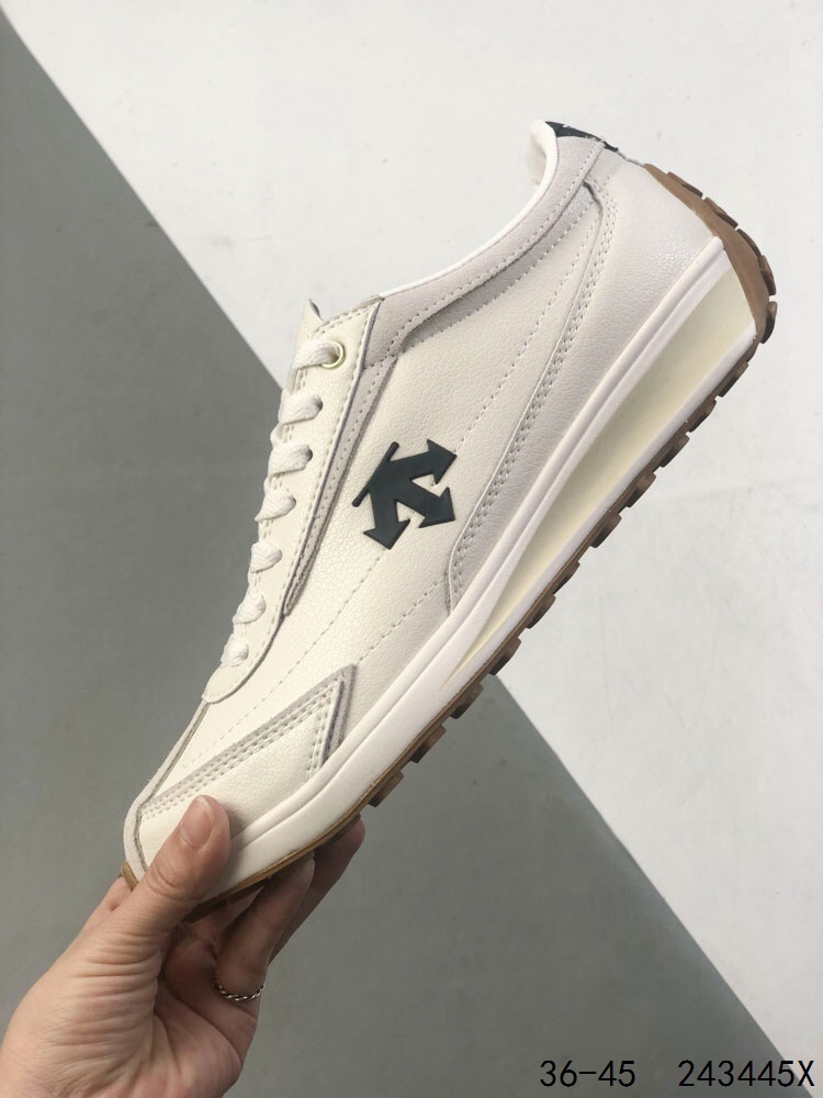 Descente CHRON Women's Retro Sneakers - Comfortable, Breathable Leather Shoes 7 i1746458226 1813 5