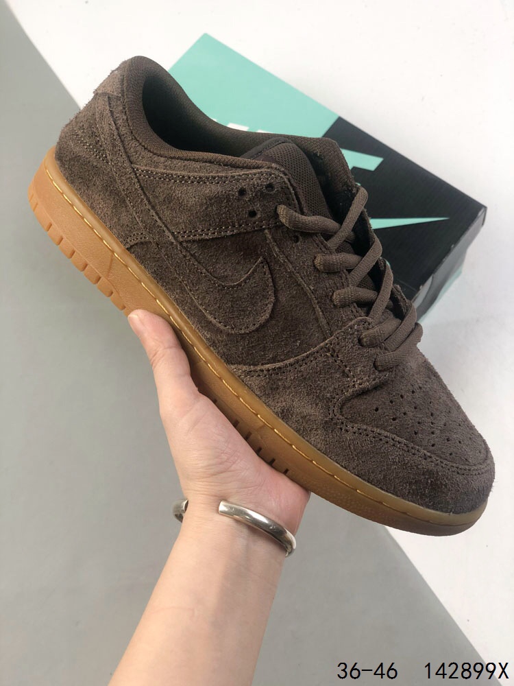 Nike SB Dunk Low Retro Suede Brown Gum Sole Casual Skateboarding Shoes 2 i1746458913 479 0