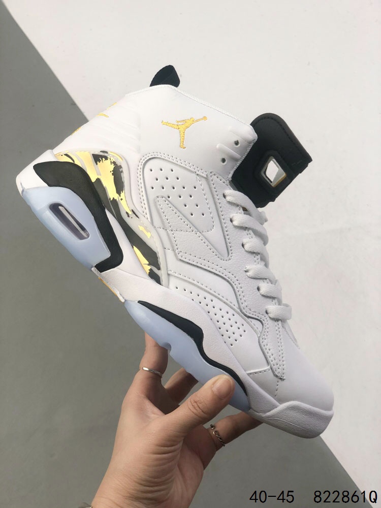 Air Jordan 6 Retro White/Gold High Top Basketball Shoes (Size: 40-45) 5 i1746459898 3304 3