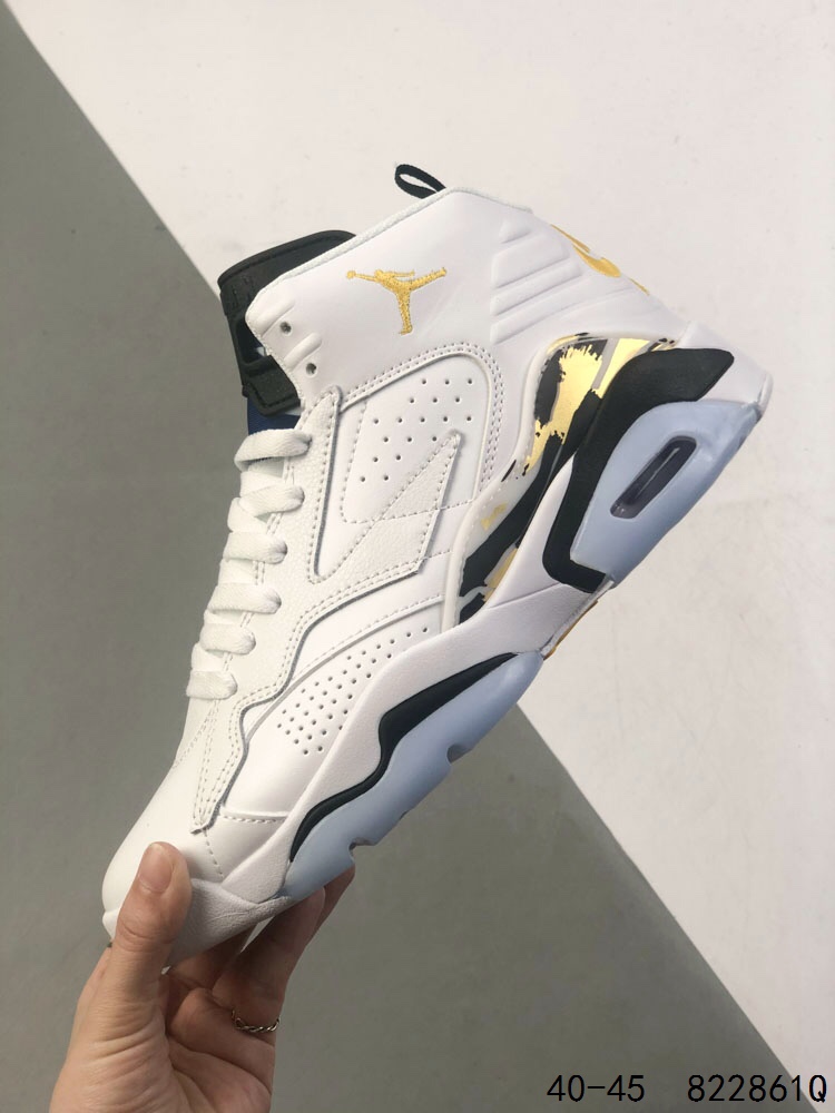 Air Jordan 6 Retro White/Gold High Top Basketball Shoes (Size: 40-45) 7 i1746459898 6220 5