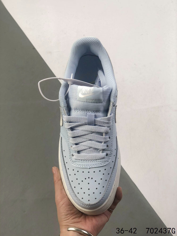 Nike Court Vision Low Platform Women's Shoes, Light Blue/White, Size 35-45 8 i1746460929 2356 6