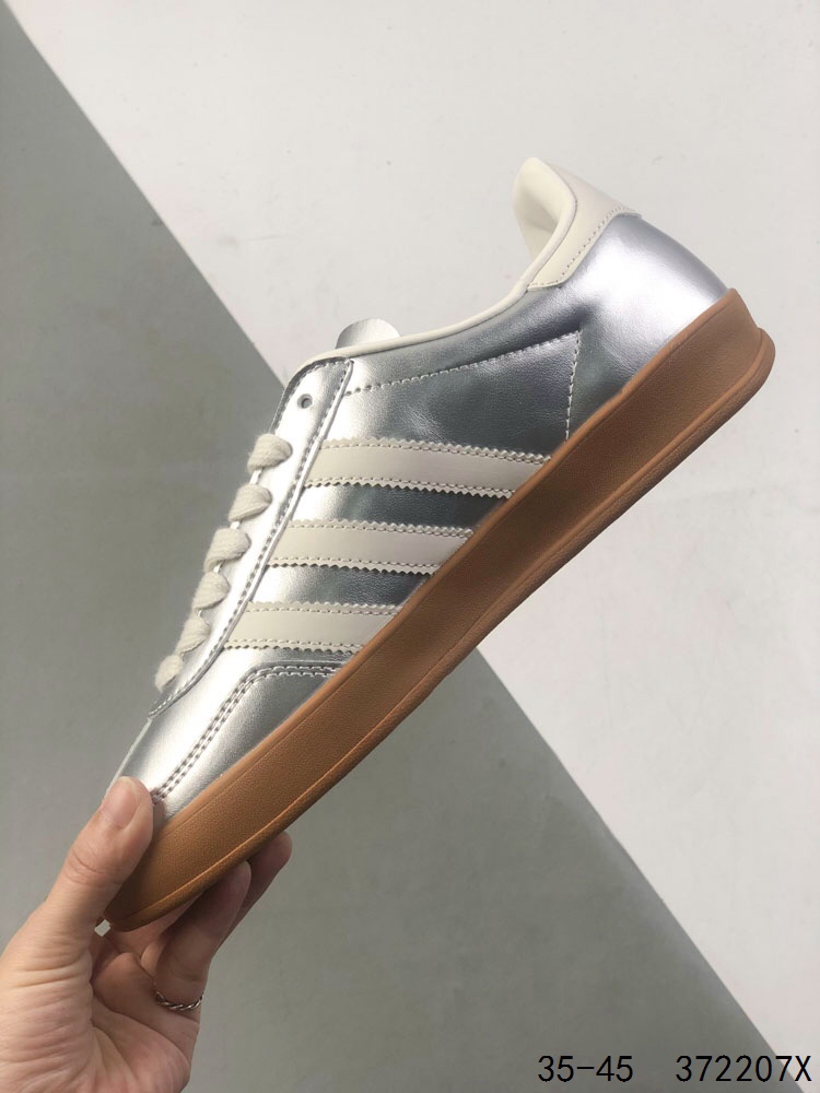 Adidas Gazelle Indoor Sneakers - Silver/White, Low-Top, Cushioned Comfort 4 i1746463358 354 2