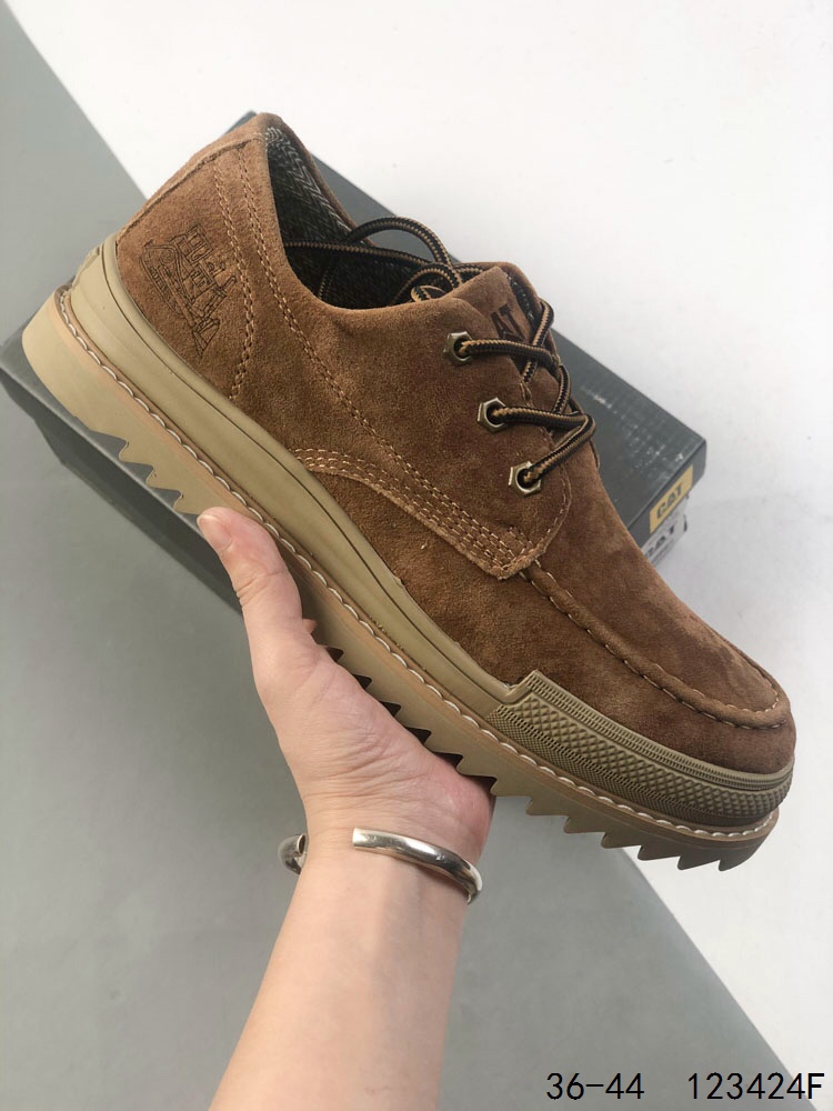 CAT Footwear Men's Casual Leather Loafers Comfortable Low Top Shoes 26 i1746463467 7510 2