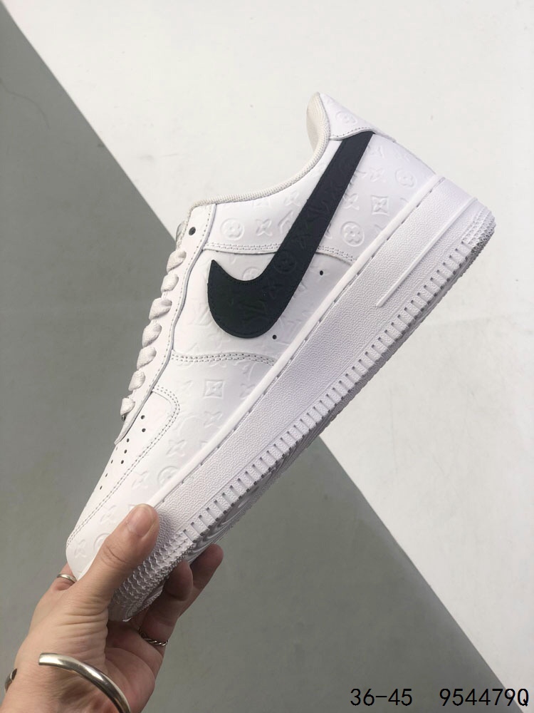 Nike Air Force 1 Low x Louis Vuitton Casual Sneakers - White/Black 26 i1746465596 978 2