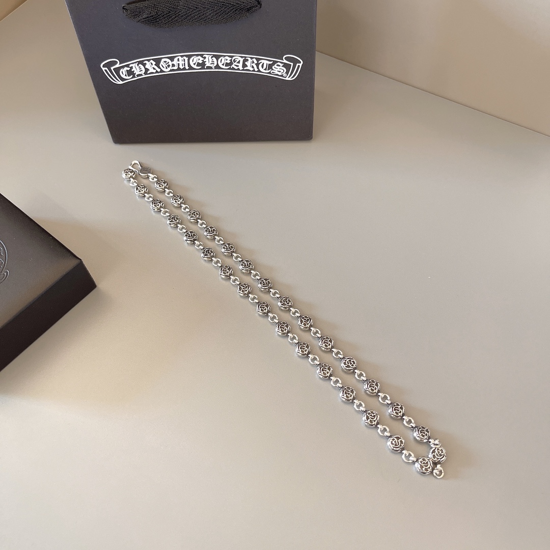 NO:555436,So handsome, the latest Chrome Hearts. It doesn’t explode without bursting. Factory direct sales. Original one-to-one replica. Chrome Hearts Necklace, fine jewelry, chrome hearts, necklace.19860909太帅了最新款克罗心 不爆不发 厂家直销 原版一比一复刻 克罗心项链,饰品精品,chrome hearts,necklace,Jewelry