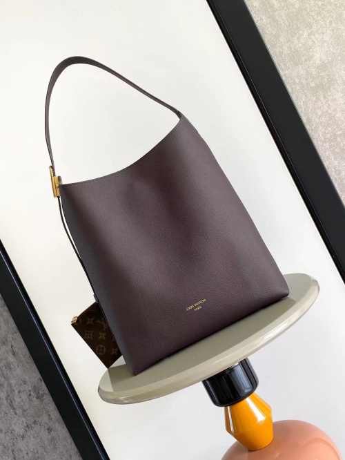Louis Vuitton Low Key Hobo Bag, Leather Medium, Elegant Design 1 Louis Vuitton Low Key Hobo Bag, Leather Medium, Elegant Design