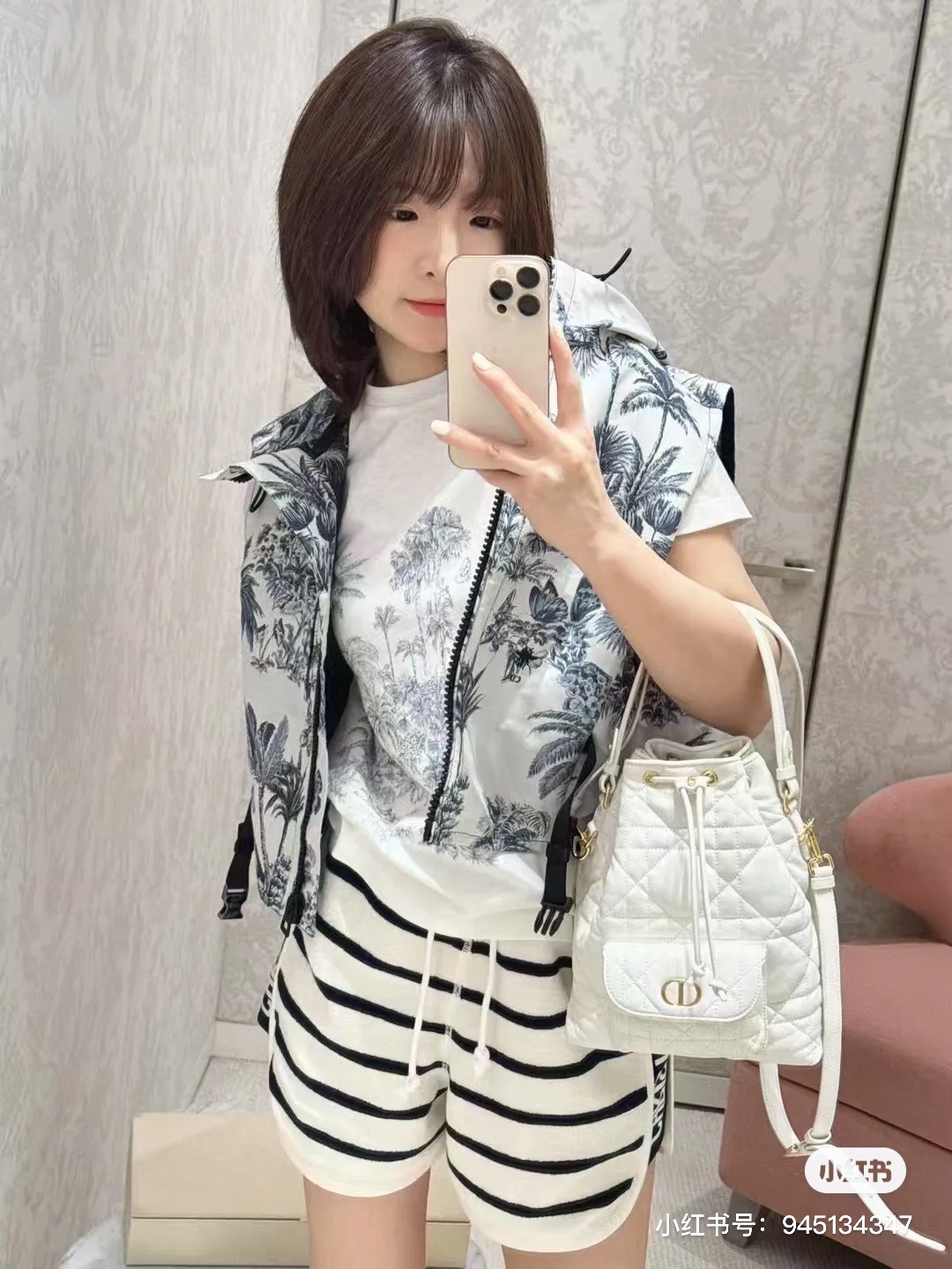 NO:213198,3372# small white Model Show_, Dior, dior198609093372#小号白色 Model Show_,迪奥,dior,Bag