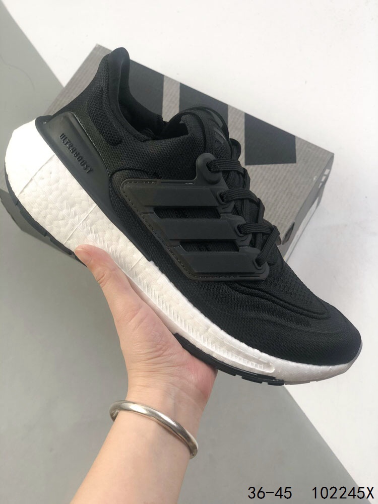 Adidas Ultraboost Light: Knit, Breathable, Cushioned Running Shoes in Black 3 i1746538827 1813 1