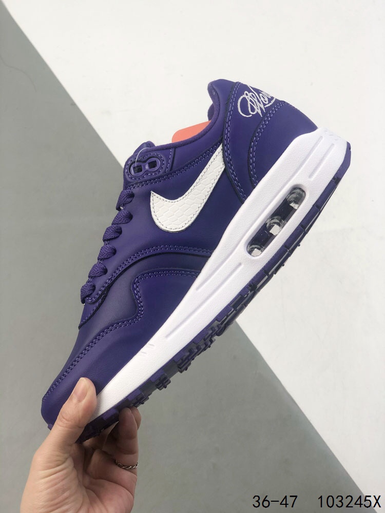 Nike Air Max 1 Retro Purple/White Casual Shoes with Air Cushioning 4 i1746539351 6459 2