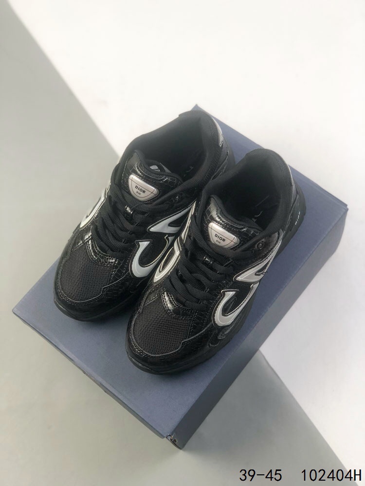 Dior B30 Mesh Lace-Up Low-Top Casual Chunky Sneakers Unisex Style 6 i1746540208 3296 4