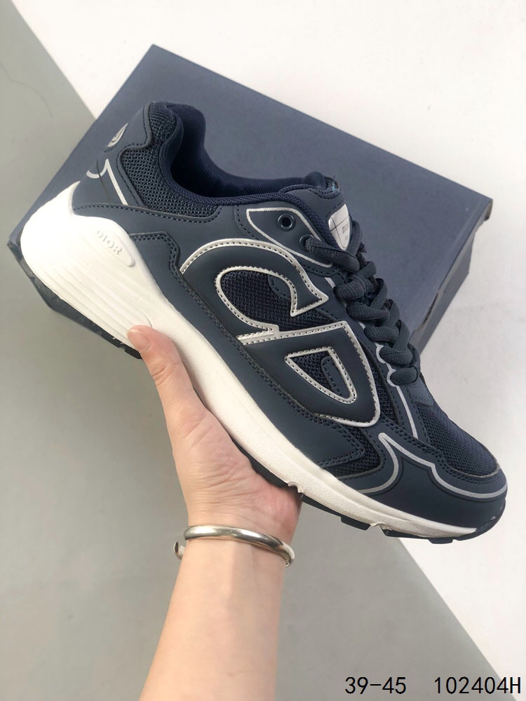 Dior B30 Mesh Lace-Up Low-Top Casual Chunky Sneakers Unisex Style 2 i1746540208 3626 0