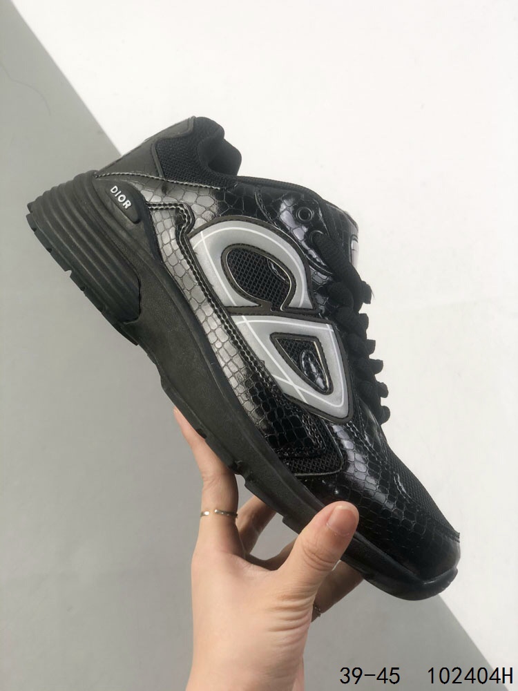 Dior B30 Mesh Lace-Up Low-Top Casual Chunky Sneakers Unisex Style 8 i1746540208 6694 6