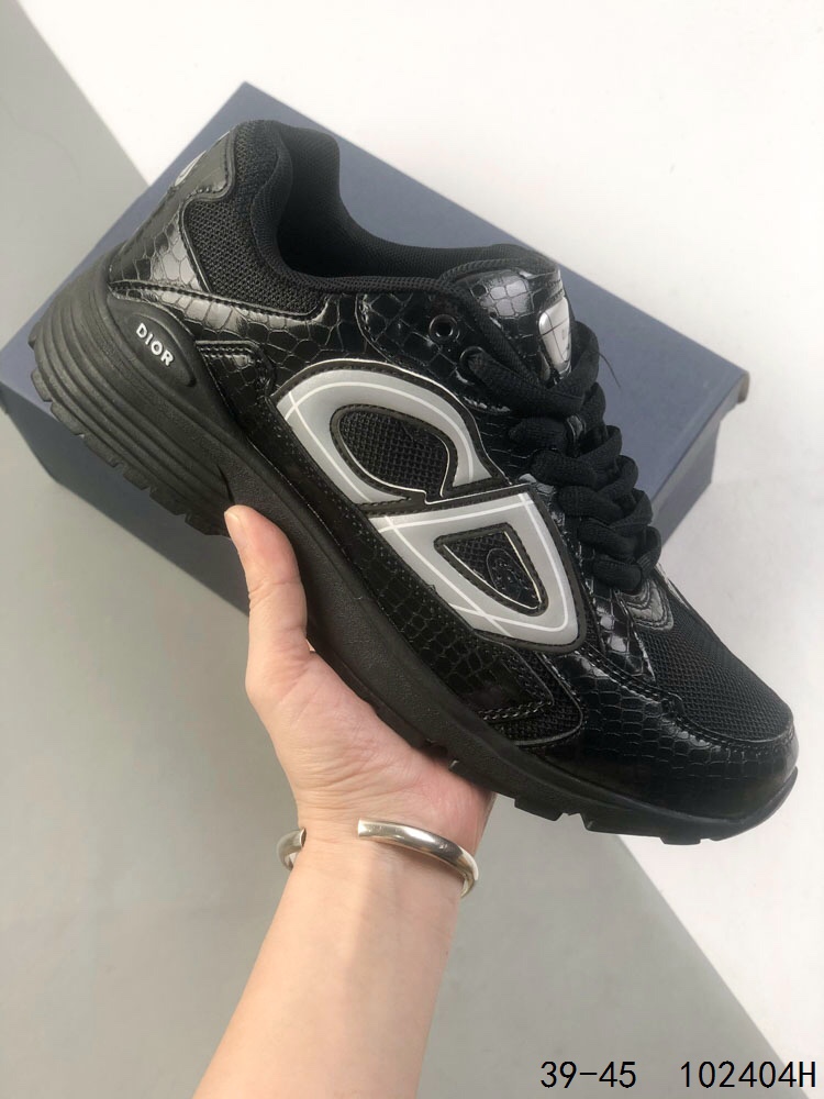 Dior B30 Mesh Lace-Up Low-Top Casual Chunky Sneakers Unisex Style 5 i1746540208 7409 3
