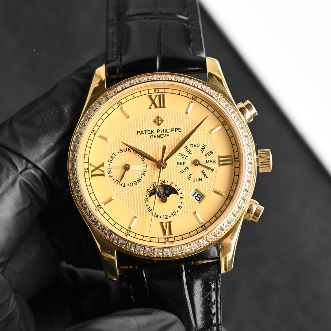 [PATEK PHILIPPE Watches]highest quality [Rose][Rose] New Patek Philippe comple