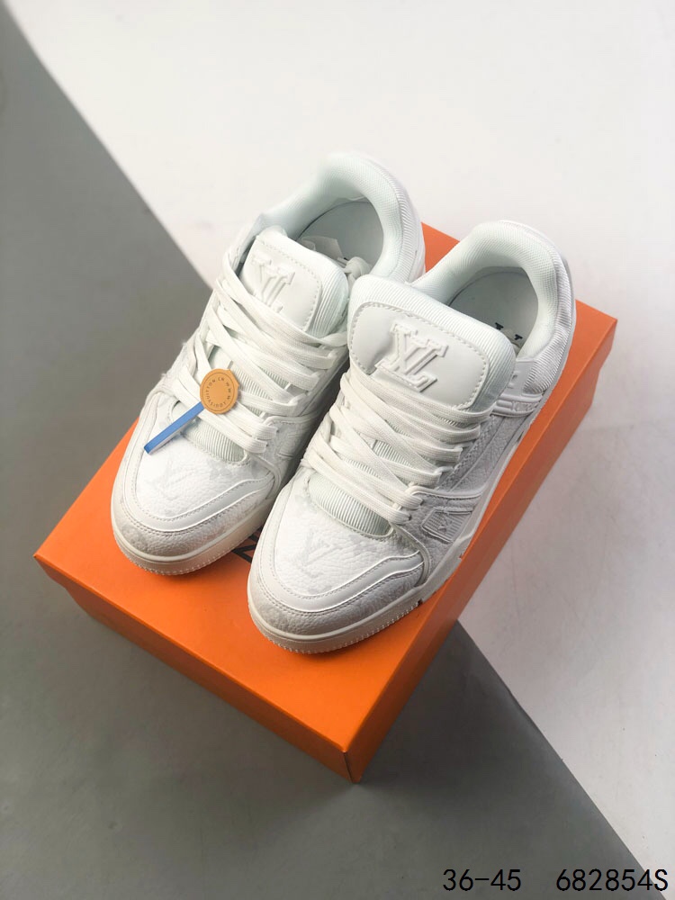 Louis Vuitton Trail Sneaker Low Blue Denim, Casual, Comfortable, Stylish 8 i1746542626 2108 6