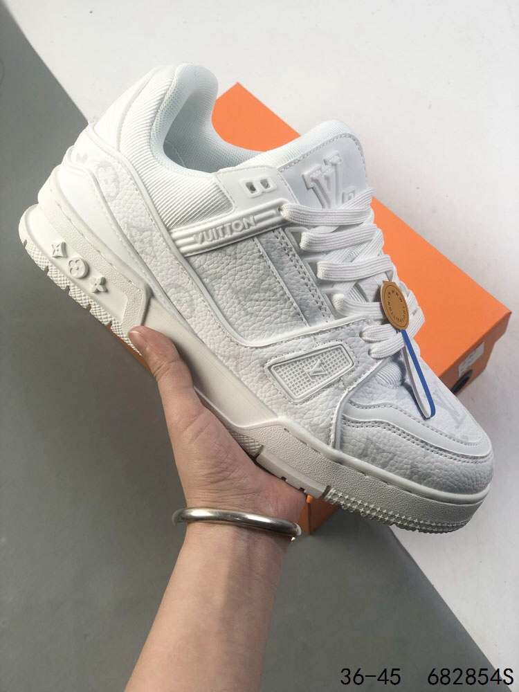 Louis Vuitton Trail Sneaker Low Blue Denim, Casual, Comfortable, Stylish 7 i1746542626 8838 5