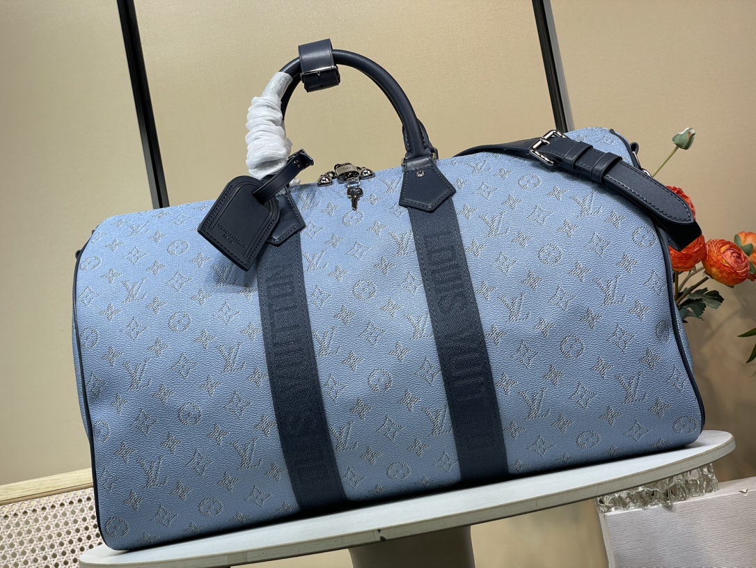 批 顶级原单复刻独家实拍📷【KEEPALL BANDOULIÈRE 50 旅行袋】...