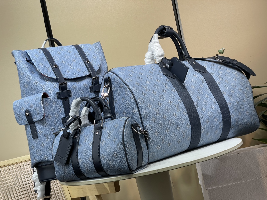 【KEEPALL BANDOULIÈRE  YxLBAC 旅行袋】m14837蓝花 / 拼色
【CHRISTOP...