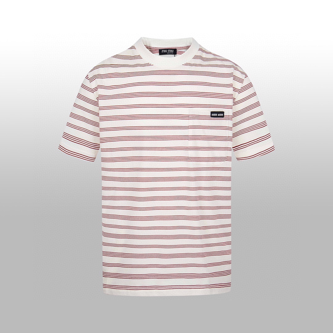 db 高版本
 【Miumi*】新款短袖Tshirt   高级极简系列，时尚条...