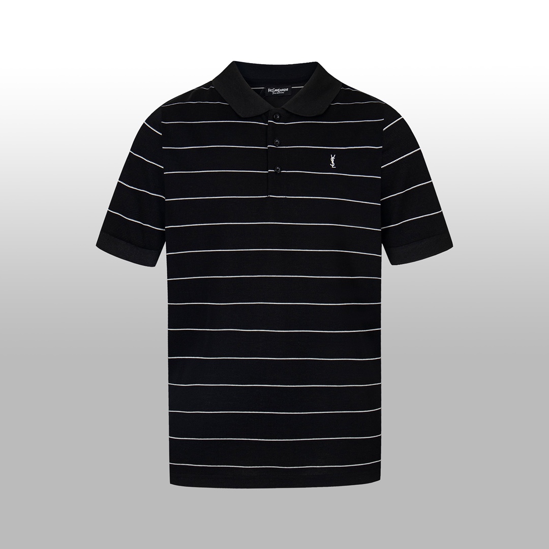 db 高版本
 【YSL*】新款短袖Tshirt   高级极简系列，时尚条...