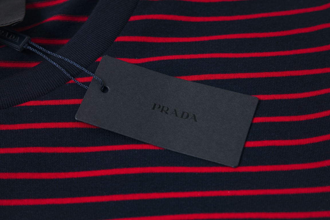 PRAD* 高级极简系列 短袖T恤服装,男,女 4