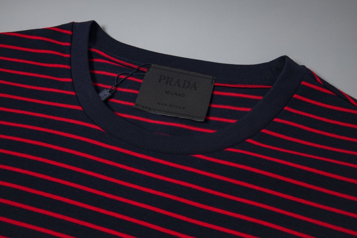 PRAD* 高级极简系列 短袖T恤服装,男,女 5